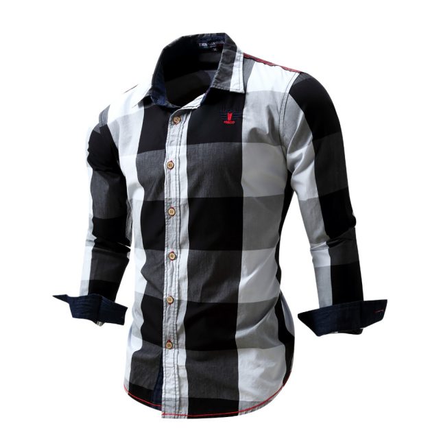 Men’s Casual Plaid Patterned Shirts