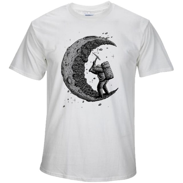 Men’s Moon Printed T-Shirt