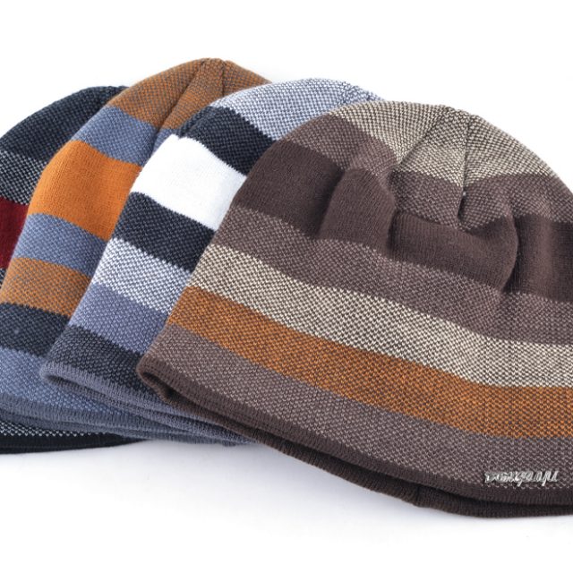 Men’s Striped Winter Hat