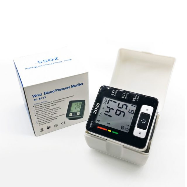 Blood Pressure Monitoring Wrist Sphygmomanometer
